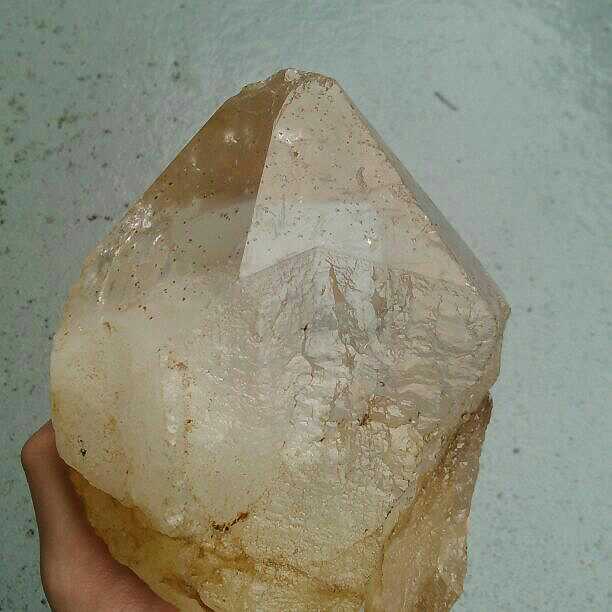 水晶　特大単結晶　インドヒマラヤ産　パールヴァティ