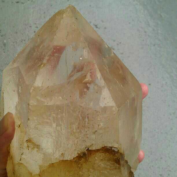 水晶　特大単結晶　インドヒマラヤ産　パールヴァティ