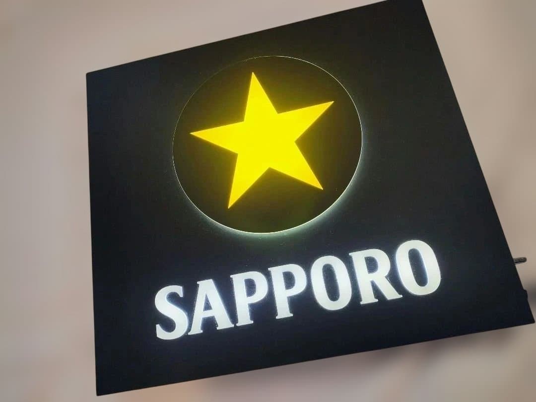 【非売品】 SAPPORO サッポロ サイン看板 LED