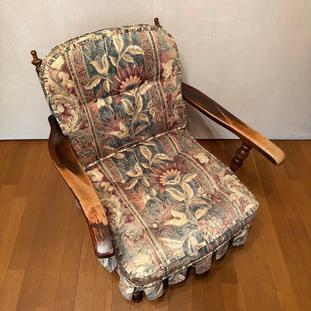 【飛騨産業】\"穂高\"アームチェア (シエスタG) No.1