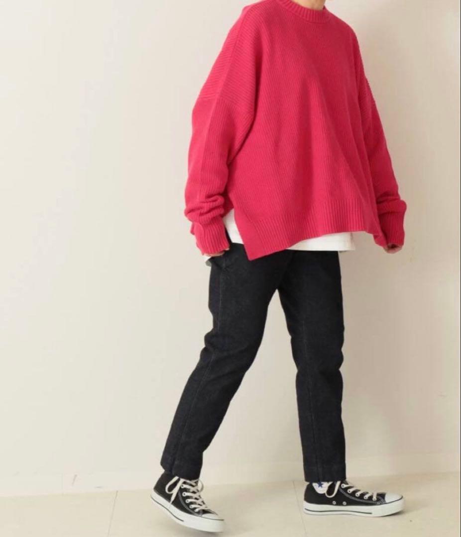 ジャーナルスタンダードラックス　コットンアゼクルーネックプルオーバー