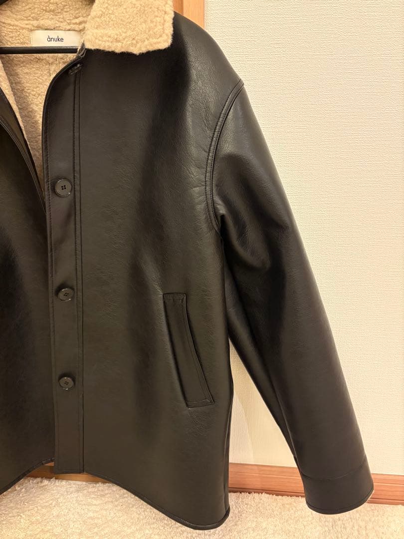 【anuke アンヌーク】Boa Flight Jacket☆美品☆38☆完売品