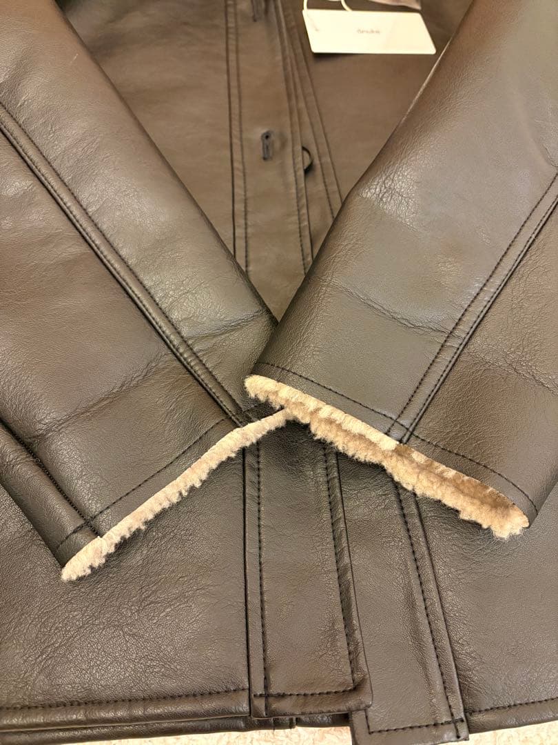 【anuke アンヌーク】Boa Flight Jacket☆美品☆38☆完売品