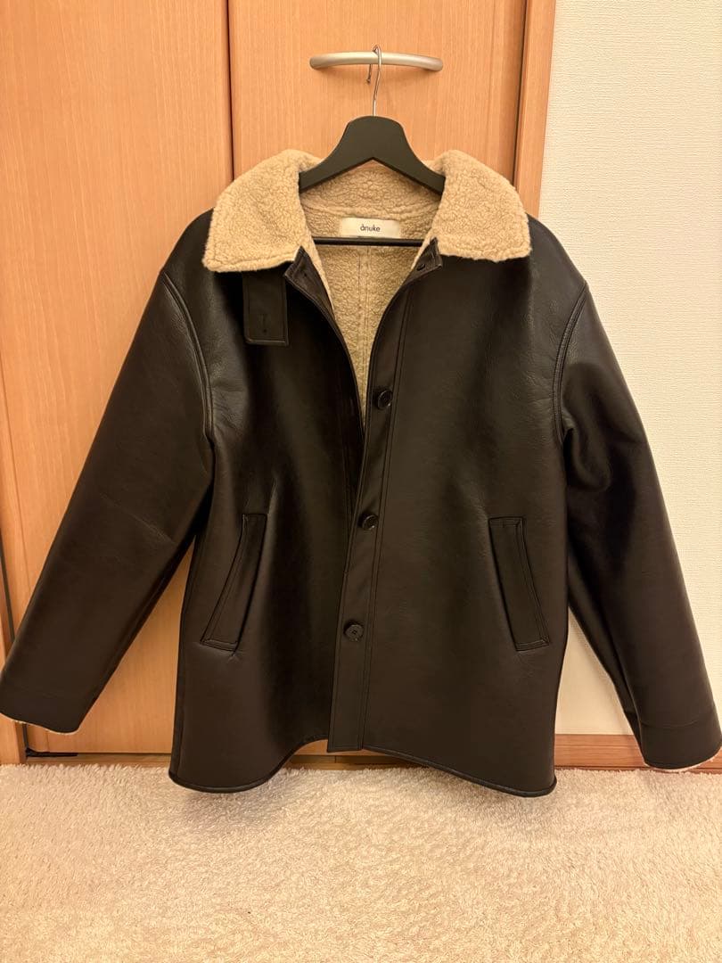 【anuke アンヌーク】Boa Flight Jacket☆美品☆38☆完売品