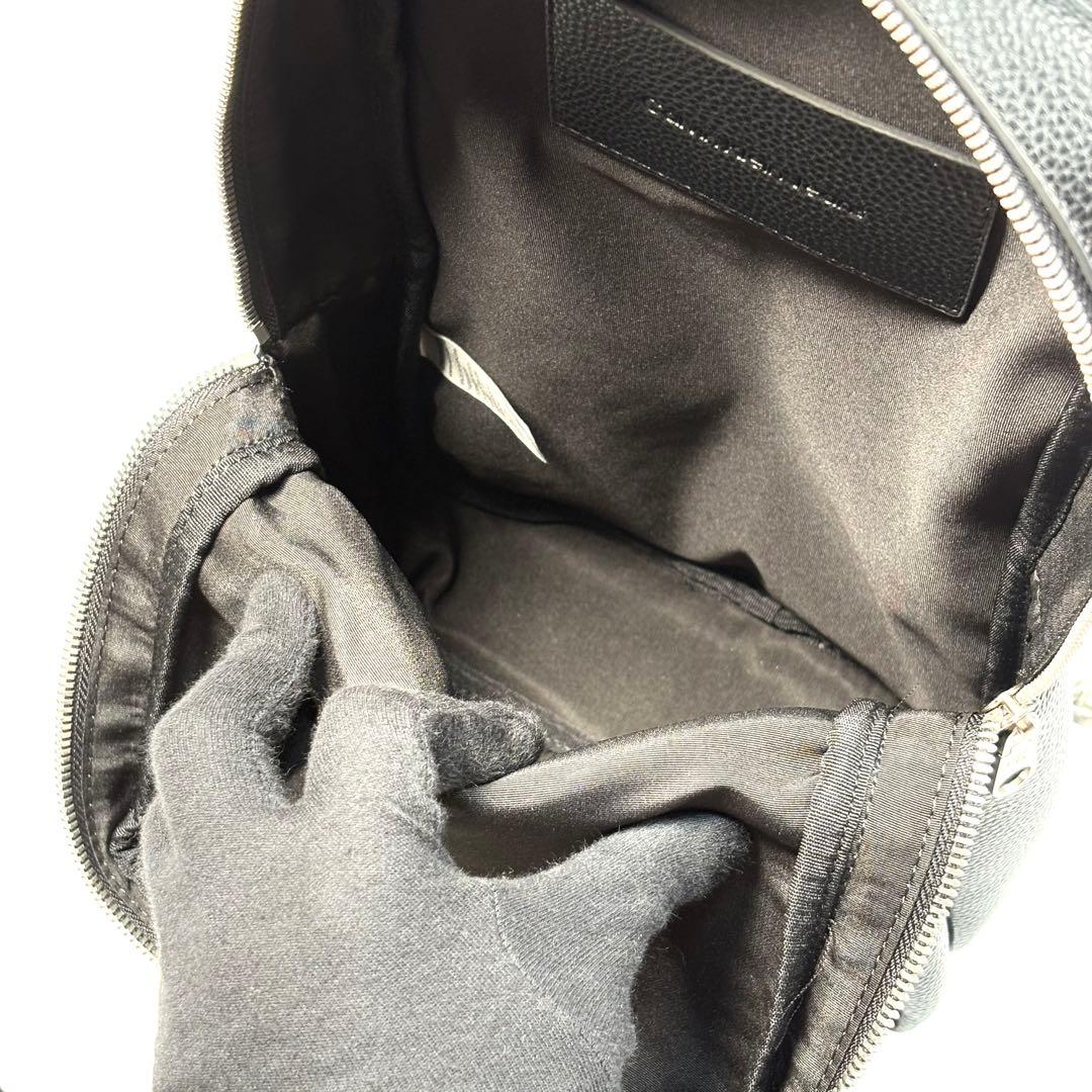 【新品未使用】カルバンクライン ボディバッグ ワンショルダーバッグ ブラック