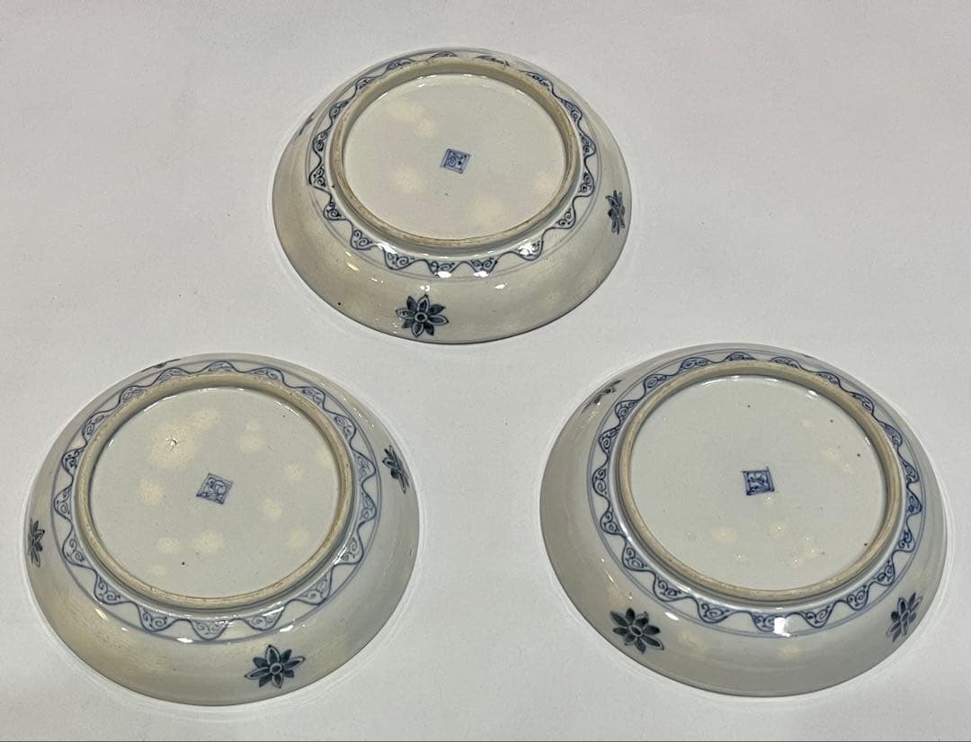 中国　年代物　お皿