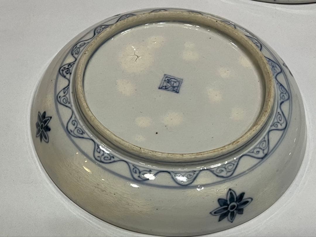 中国　年代物　お皿
