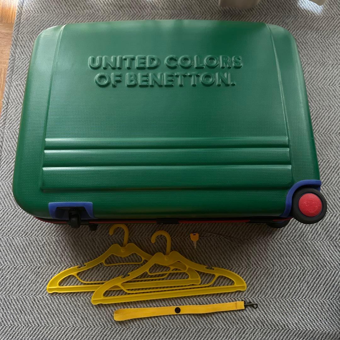 BENETTON キャリケース 美品 レトロ カラフル