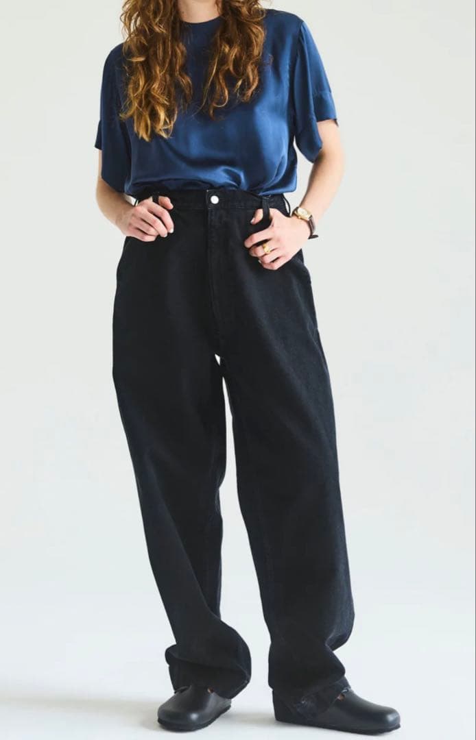 ★oblada オブラダ スケータージーンズ ブラック M★