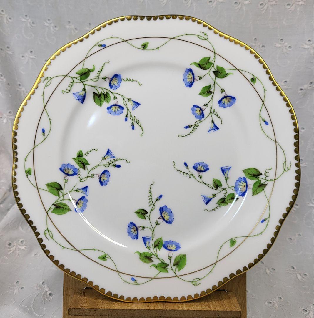 未使用✨高級✨ヘレンド モーニンググローリー 朝顔 プレート デザート皿②