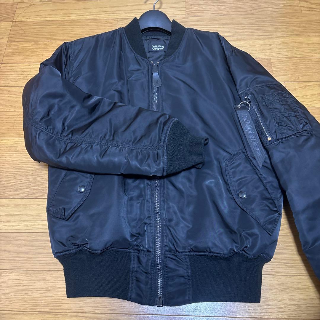 最終値下げ　Do Nothing Congress ブラック MA-1ジャケット