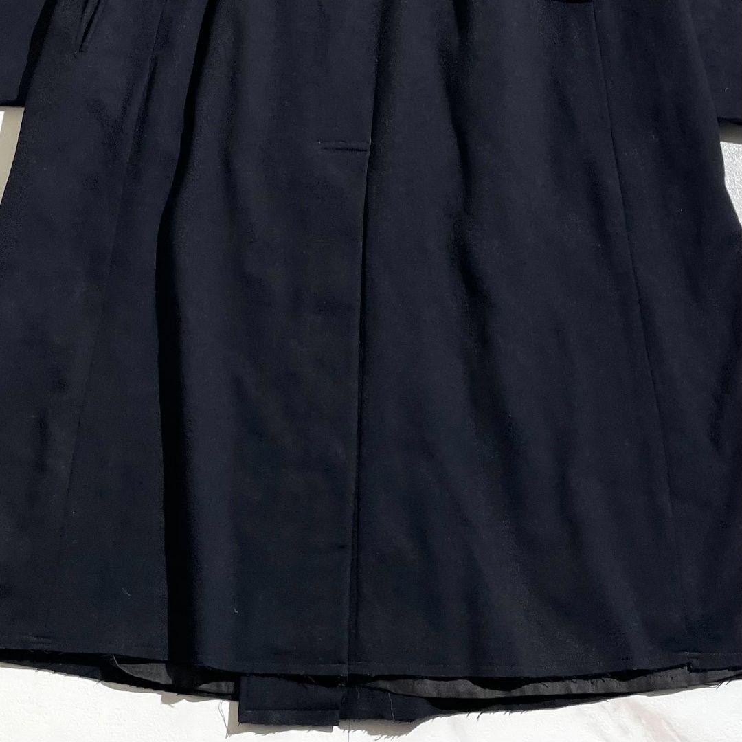 ドイツ軍 ロングコート トレンチコート ナポレオン 金ボタン ネイビー