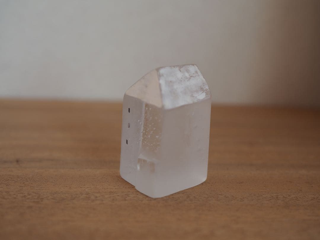 Mellow glassタナカユミさん ガラス製 家型オブジェ②