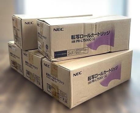 新品 NEC 転写ロールカートリッジ PR-L7500C-32 5箱セット