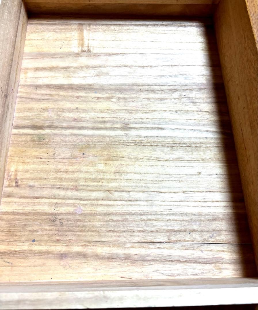 最終お値下げ！ 一面鏡ドレッサー　シンプル　昭和レトロ　ヴィンテージ