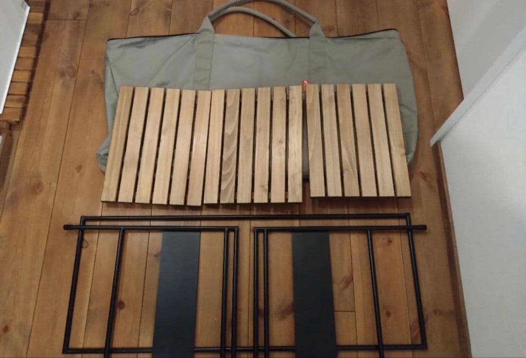 アイアン工房 アイアンテーブル(細板)ケースセット