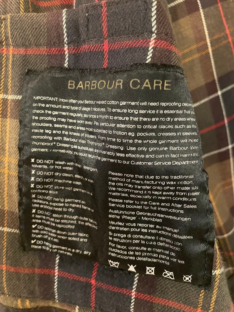 バブアー　クラシックビデイル