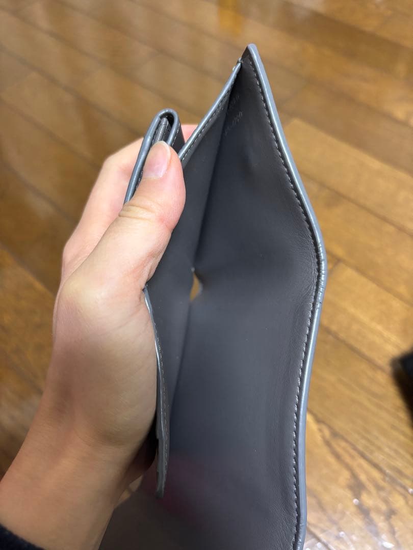 【あいさん専用】CELINE グレー 三つ折り財布 保存袋付き