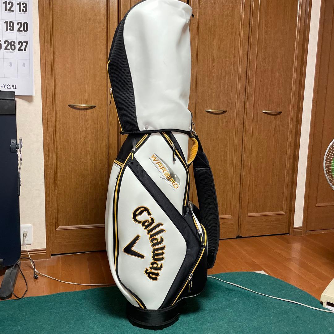 Callaway WARPD キャディバッグ ホワイト/ブラック
