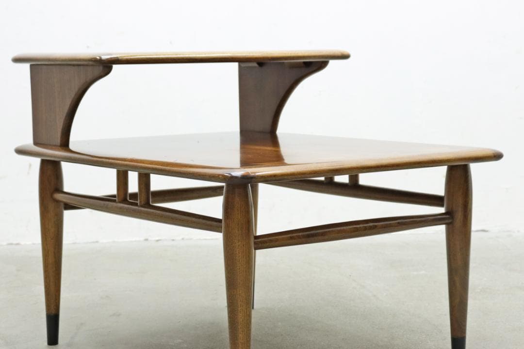 U.S. レーン Acclamim 2段 ウォールナット サイドテーブル 台