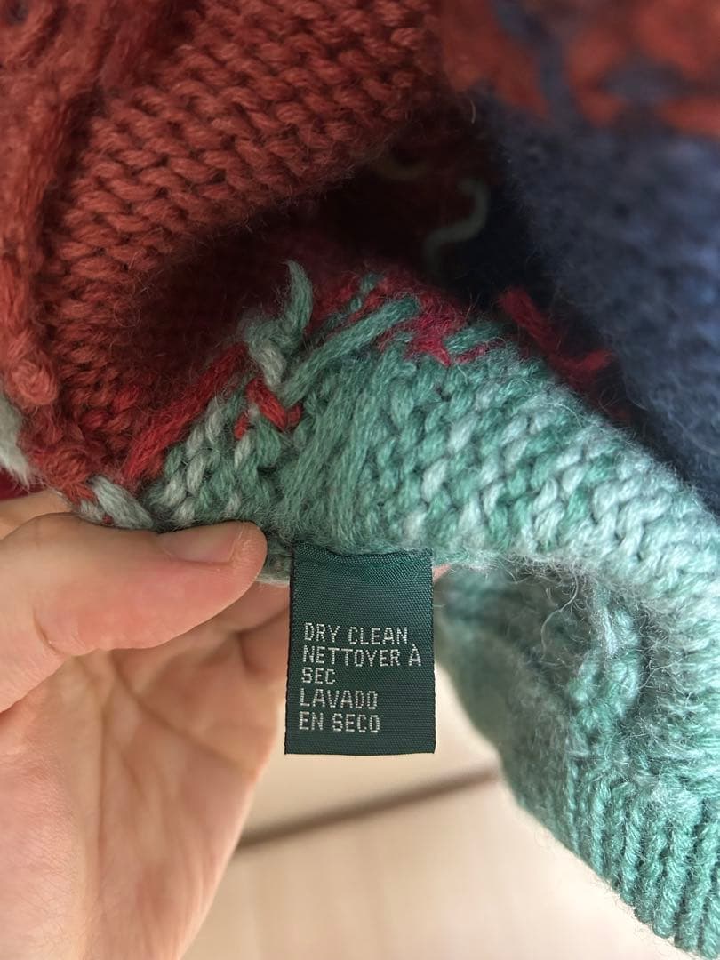 大特価早い者勝ち！ラルフローレンネイティブカーディガン登坂広臣　菅田将暉着用M