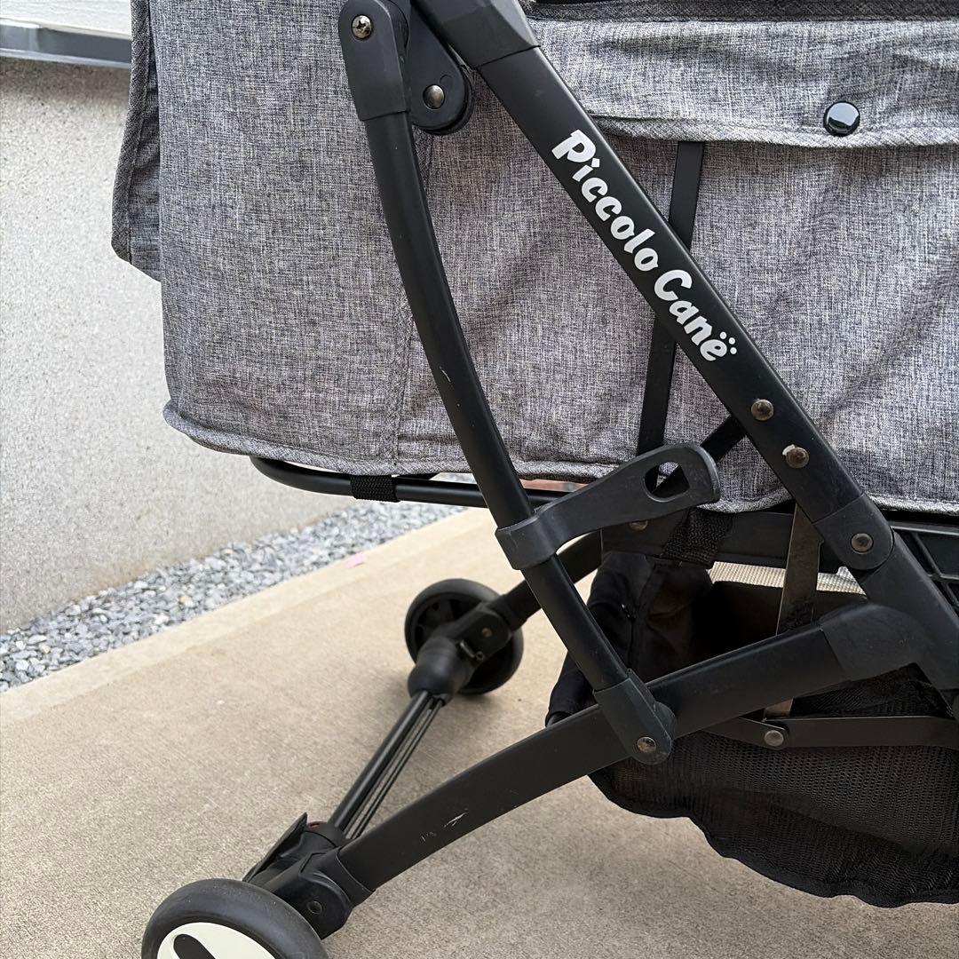 ピッコロカーネ　ベーネ　グレー　ケース付き