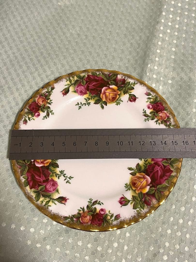 ロイヤル・アルバート オールドカントリーローズ プレート 皿 約16㎝ セット