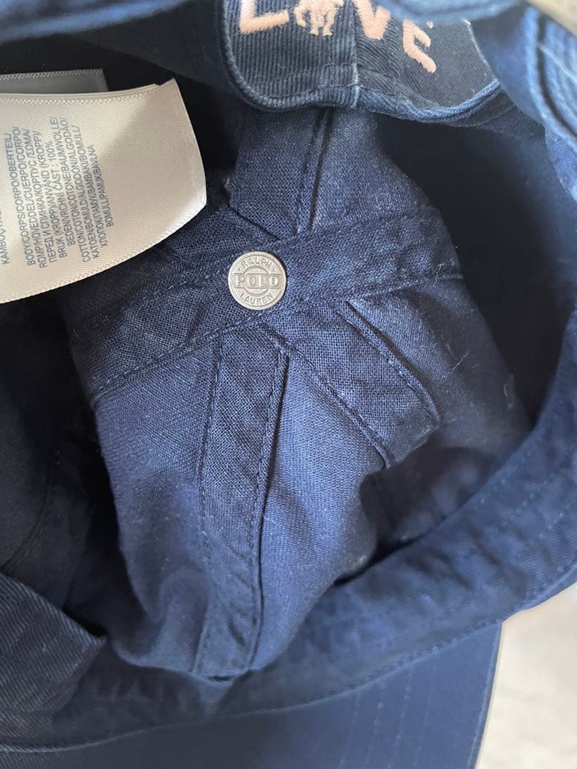 帽子 POLO RALPH LAUREN Pink Pony Baseball Cap