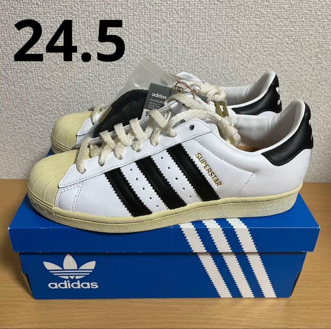 新品 SUPERSTAR VINTAGE SOLE 白 24.5cm