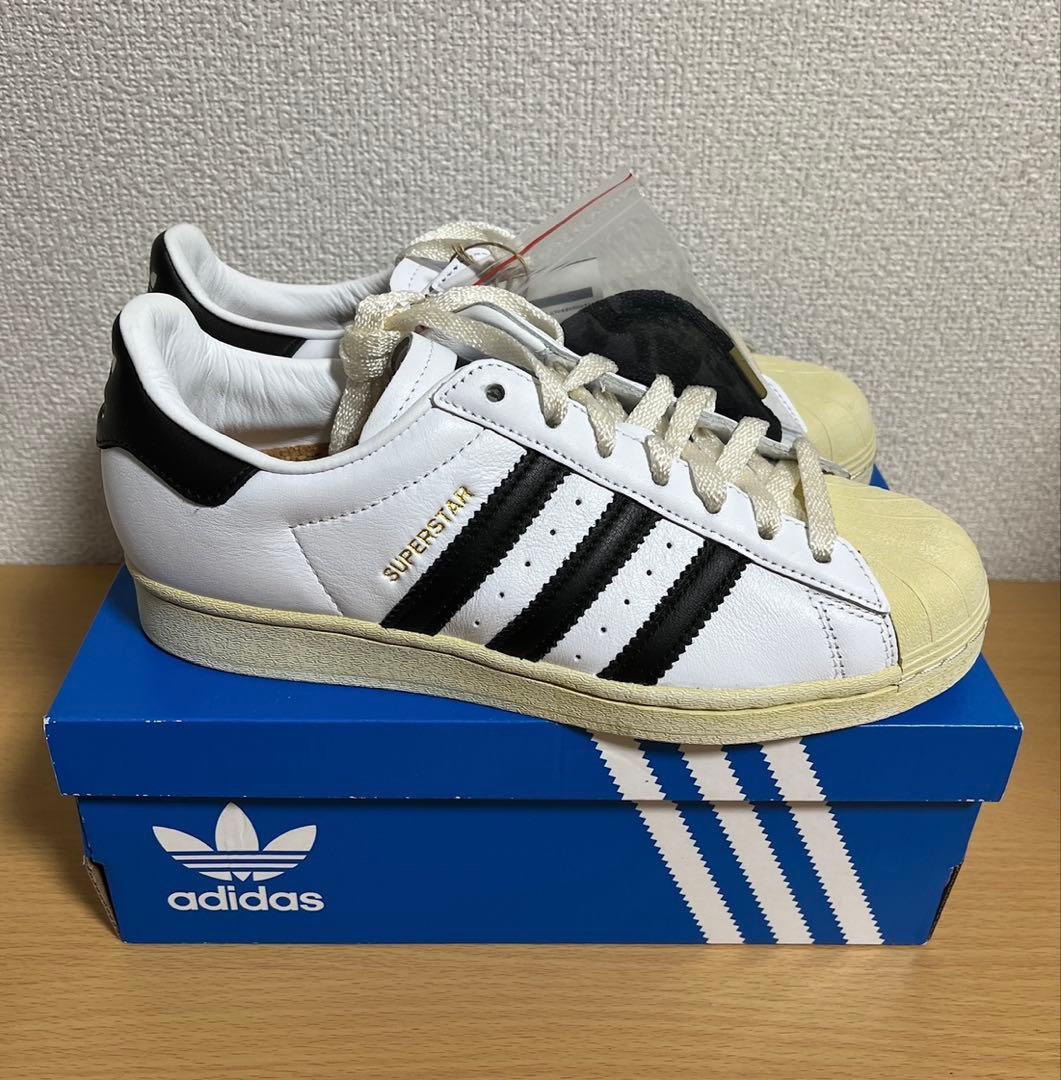 新品 SUPERSTAR VINTAGE SOLE 白 24.5cm
