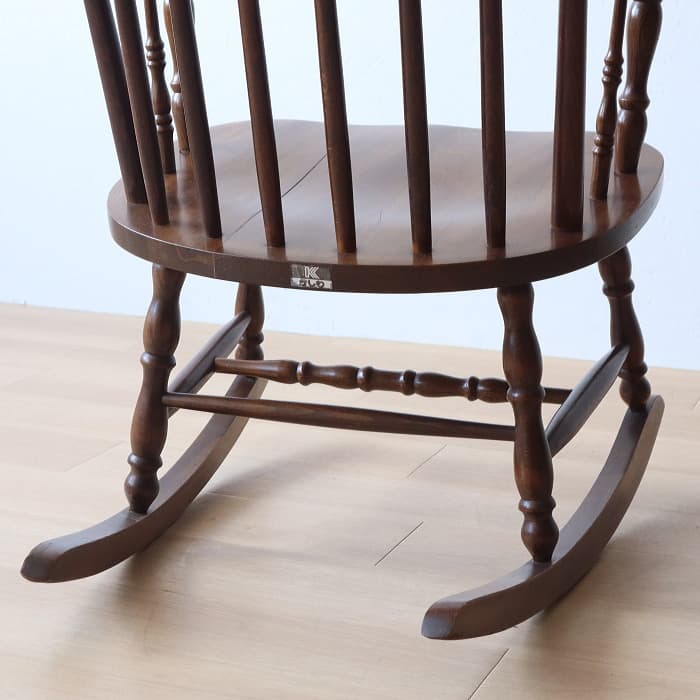 アンティーク ロッキングチェア 柏木工 飛騨の家具 古家具 ブナ材