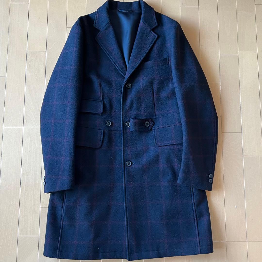 soundman サウンドマン　チェスター　コート　ショップコート　38 美品