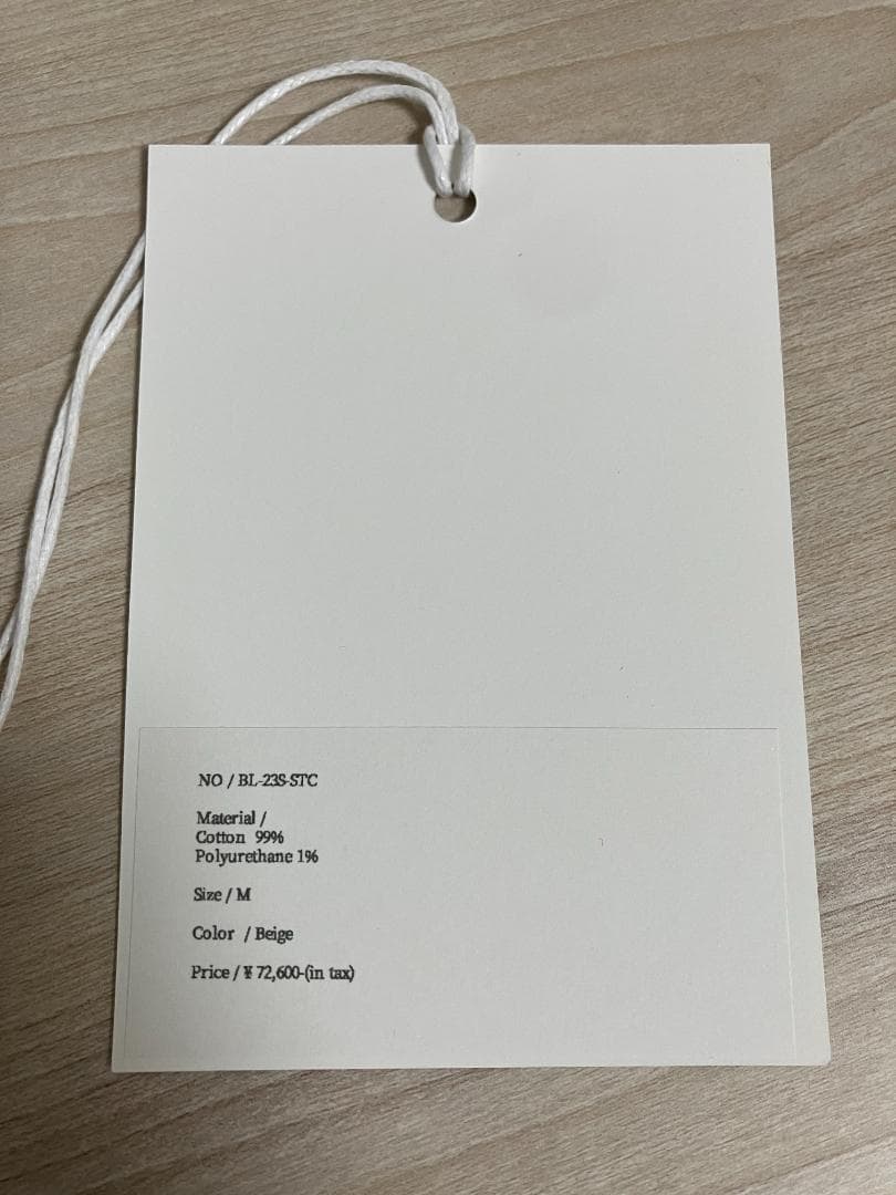 最終値下　Blanc YM SHORT TRENCH COAT