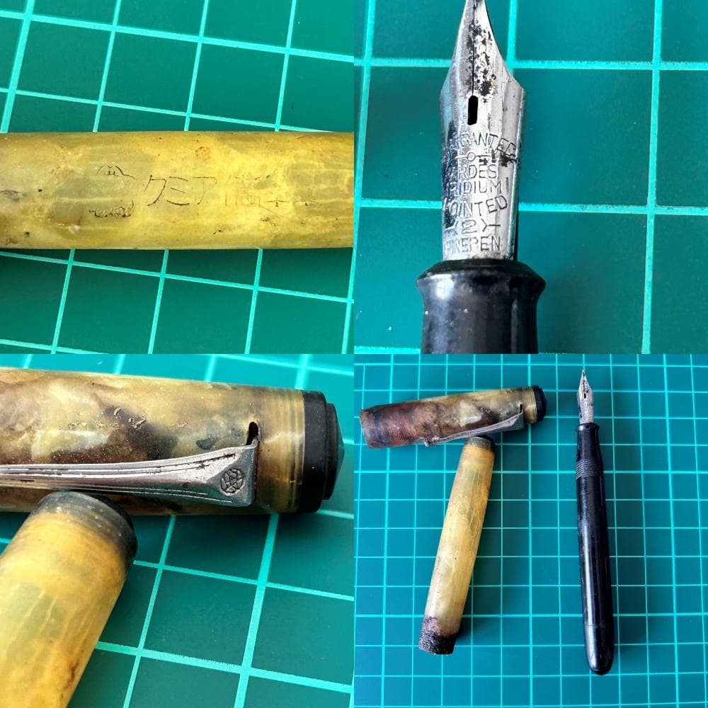 RK14　PARKER　PLATINUM等　当時物　希少ペン　大量まとめセット