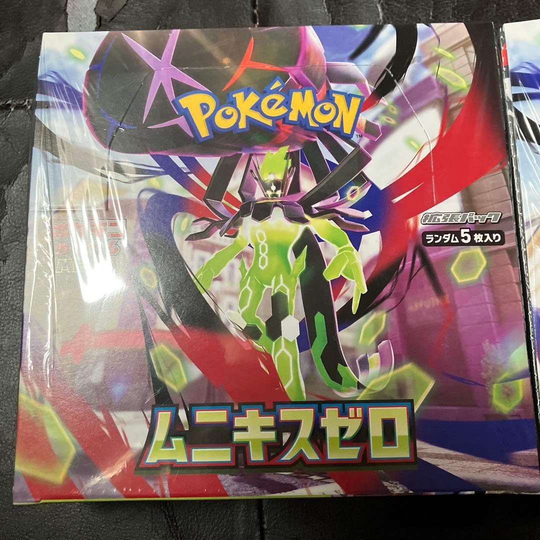 ポケモンカードゲーム ムニキスゼロ 2BOX シュリンク付き
