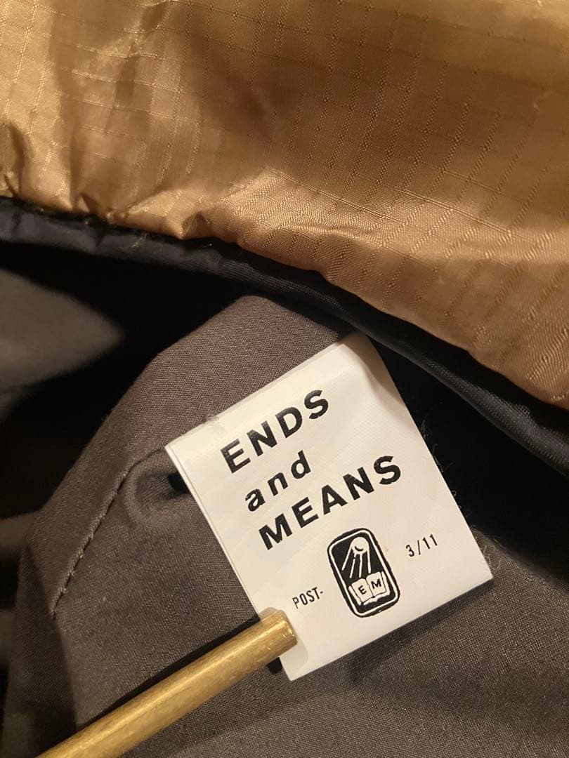 ENDS & MEANS ジャーナリストコート