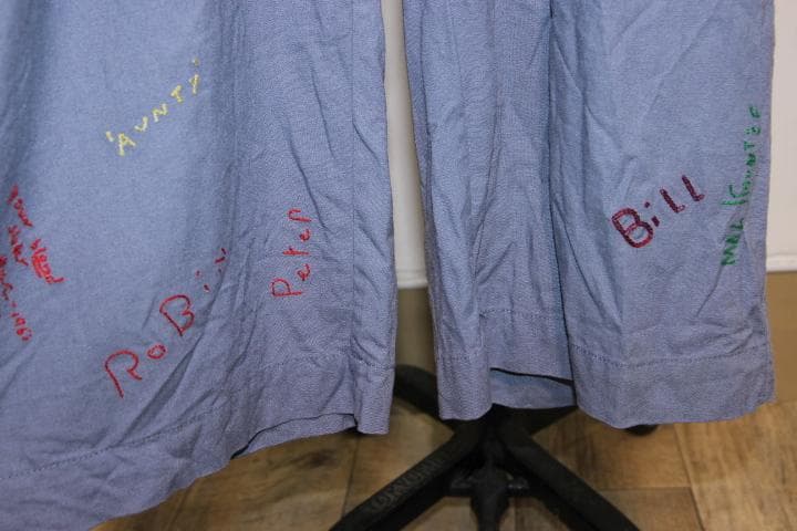 B&Y アローズ 別注 PAYDAY エンブロイダリー 半袖オールインワン 刺繍