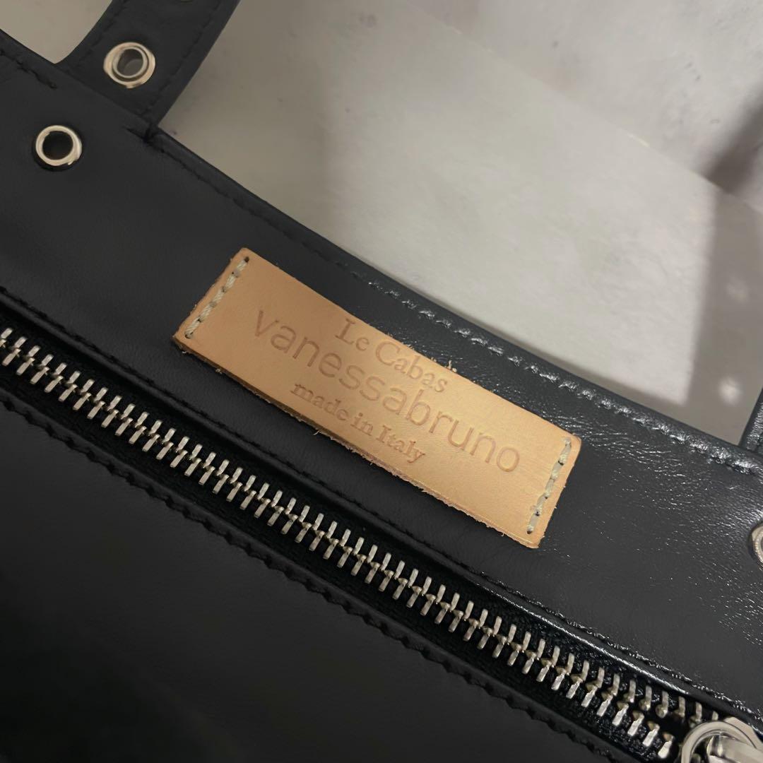 良品　vanessabruno レザーパンチングトートバッグ