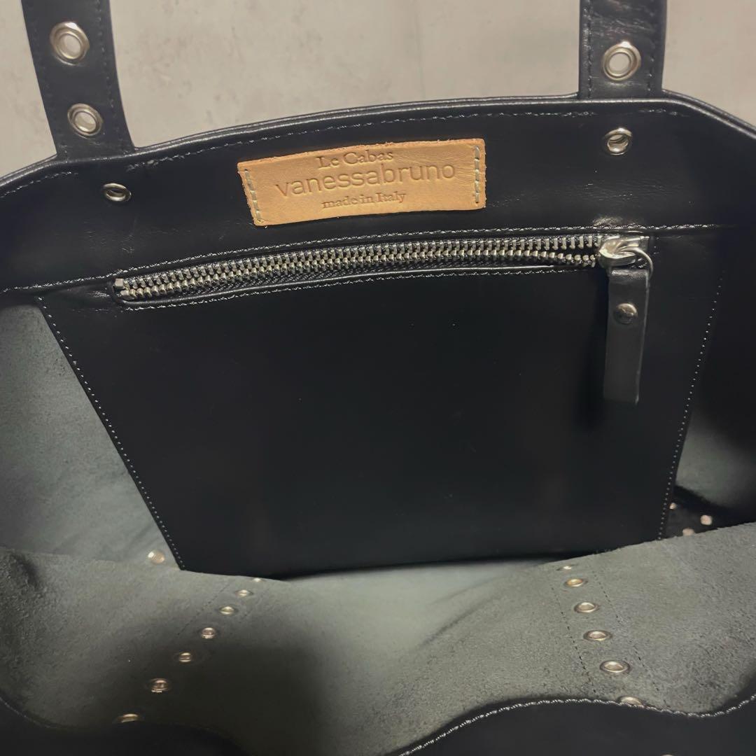 良品　vanessabruno レザーパンチングトートバッグ