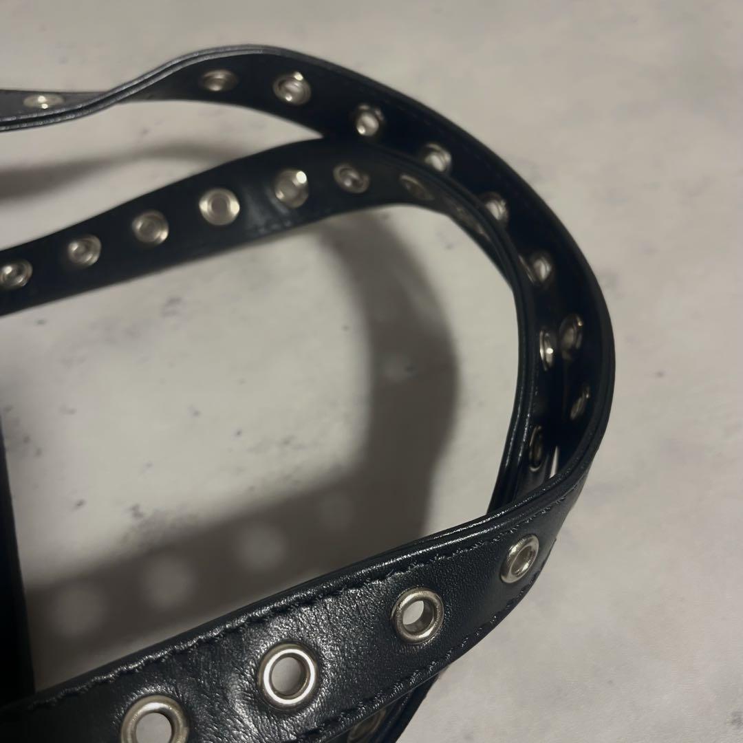 良品　vanessabruno レザーパンチングトートバッグ