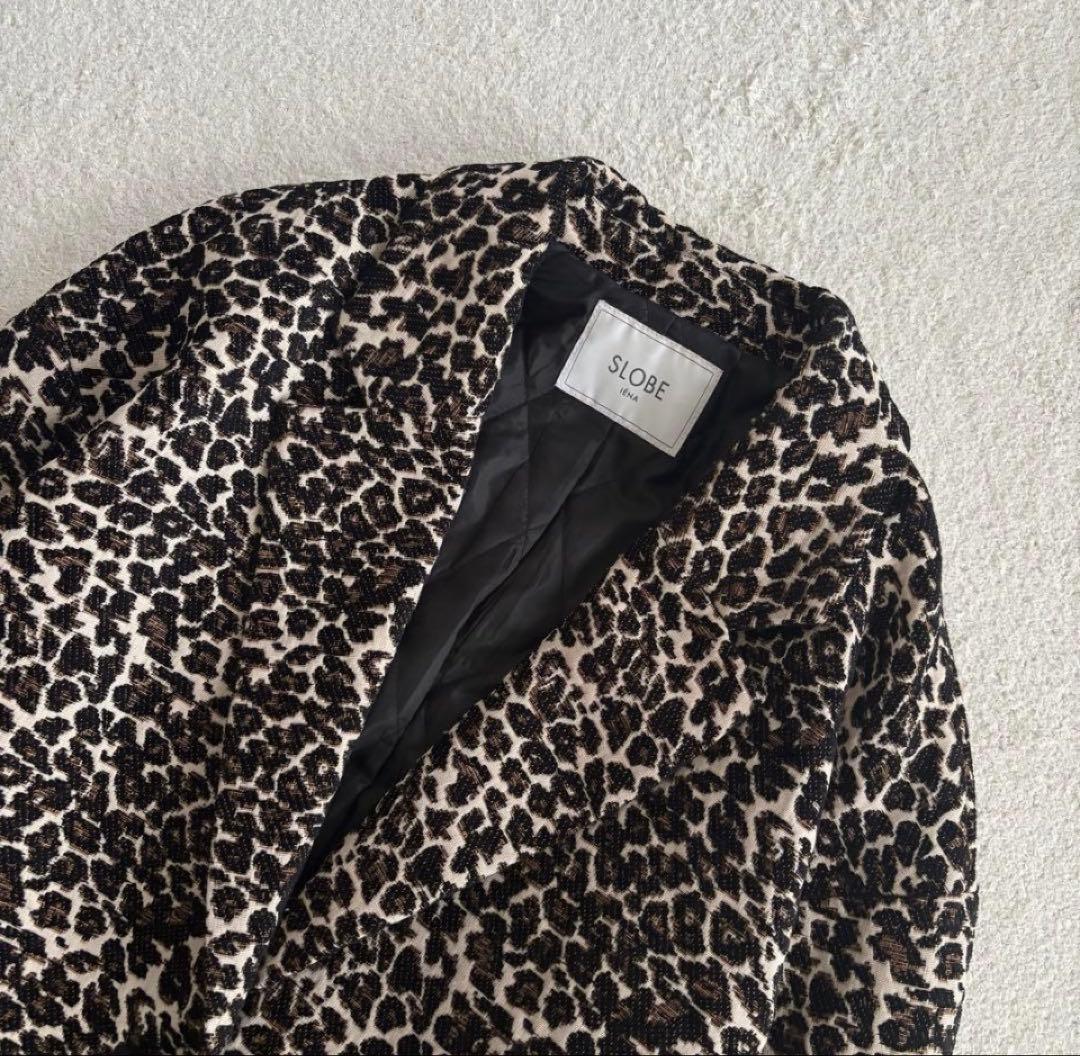 レオパード　豹柄　コート