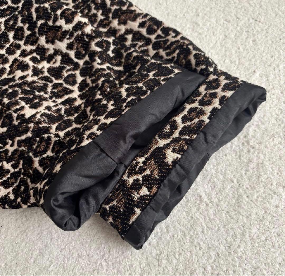 レオパード　豹柄　コート
