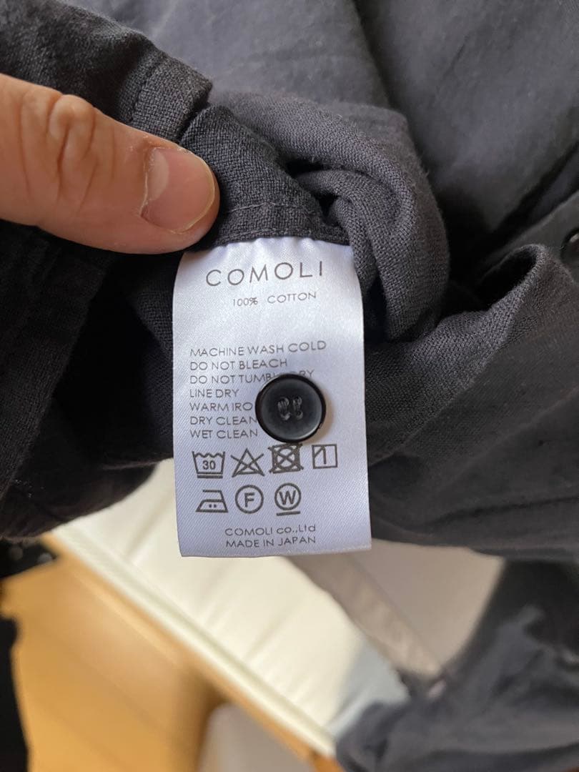 COMOLI ベタシャン ワークシャツ 現在特価中 11日まで！