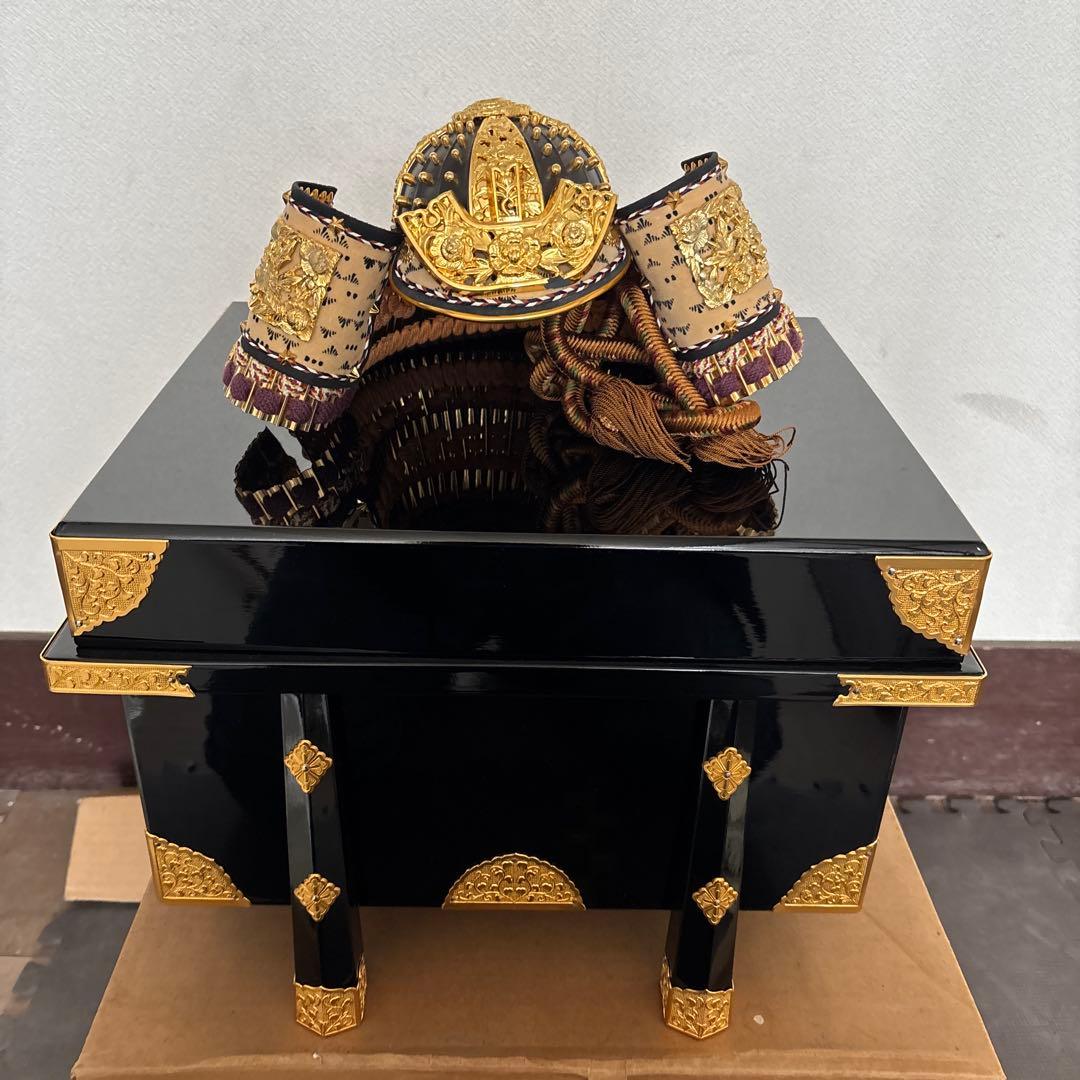 五月人形 金色装飾 兜