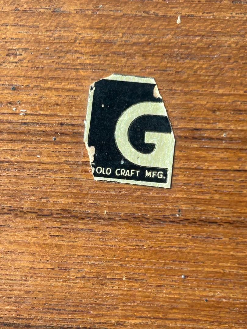 GOLDCRAFT ゴールドクラフト ビンテージ 壁掛けミラー　鏡　レトロ