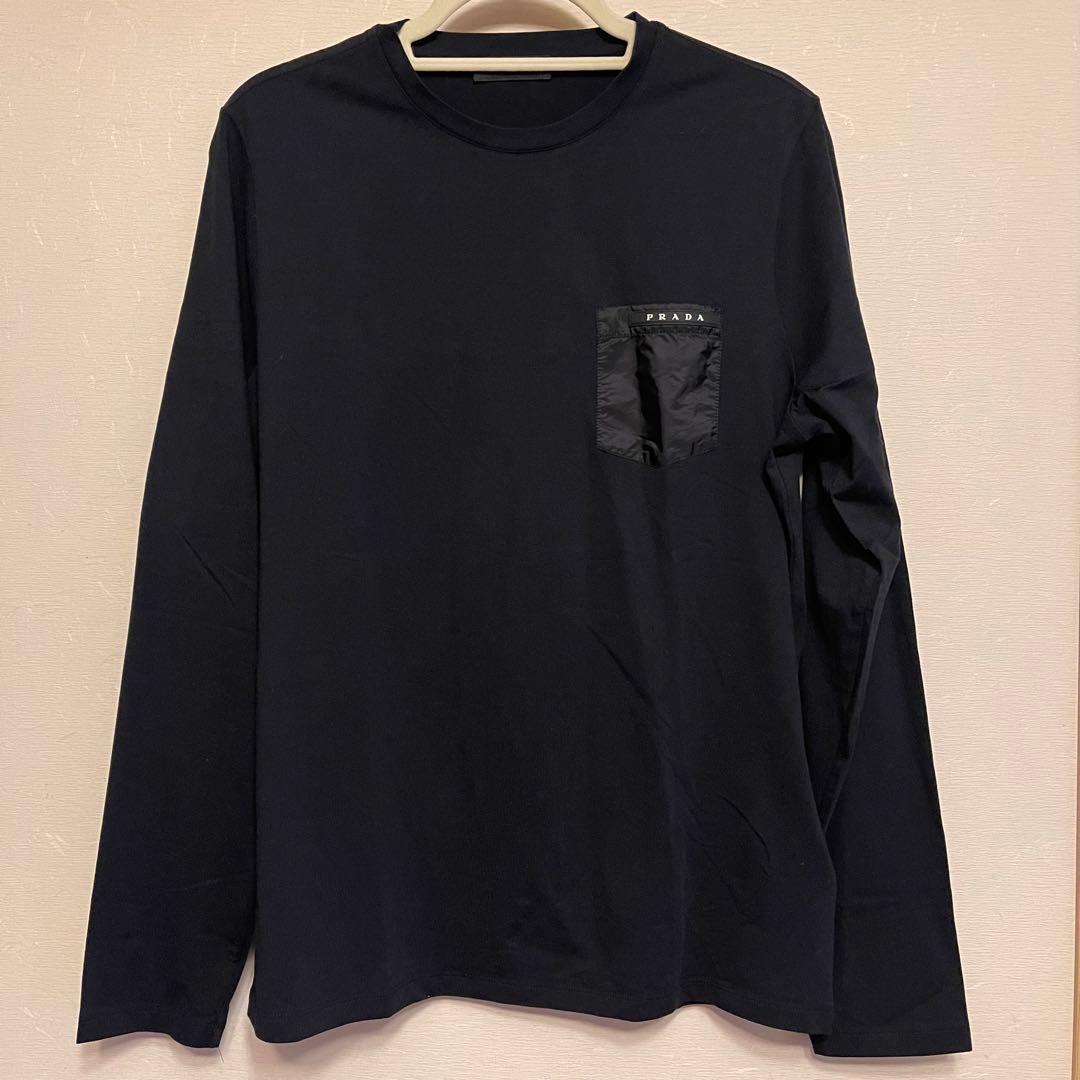 匿名配送 USED プラダ PRADA 長袖 Tシャツ