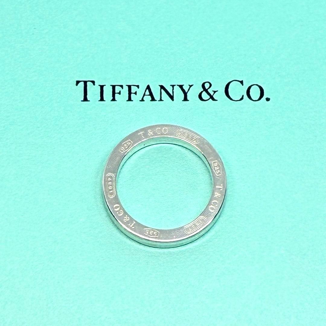 Tiffany ナローリング 1837 コレクション シルバー925 US6.5