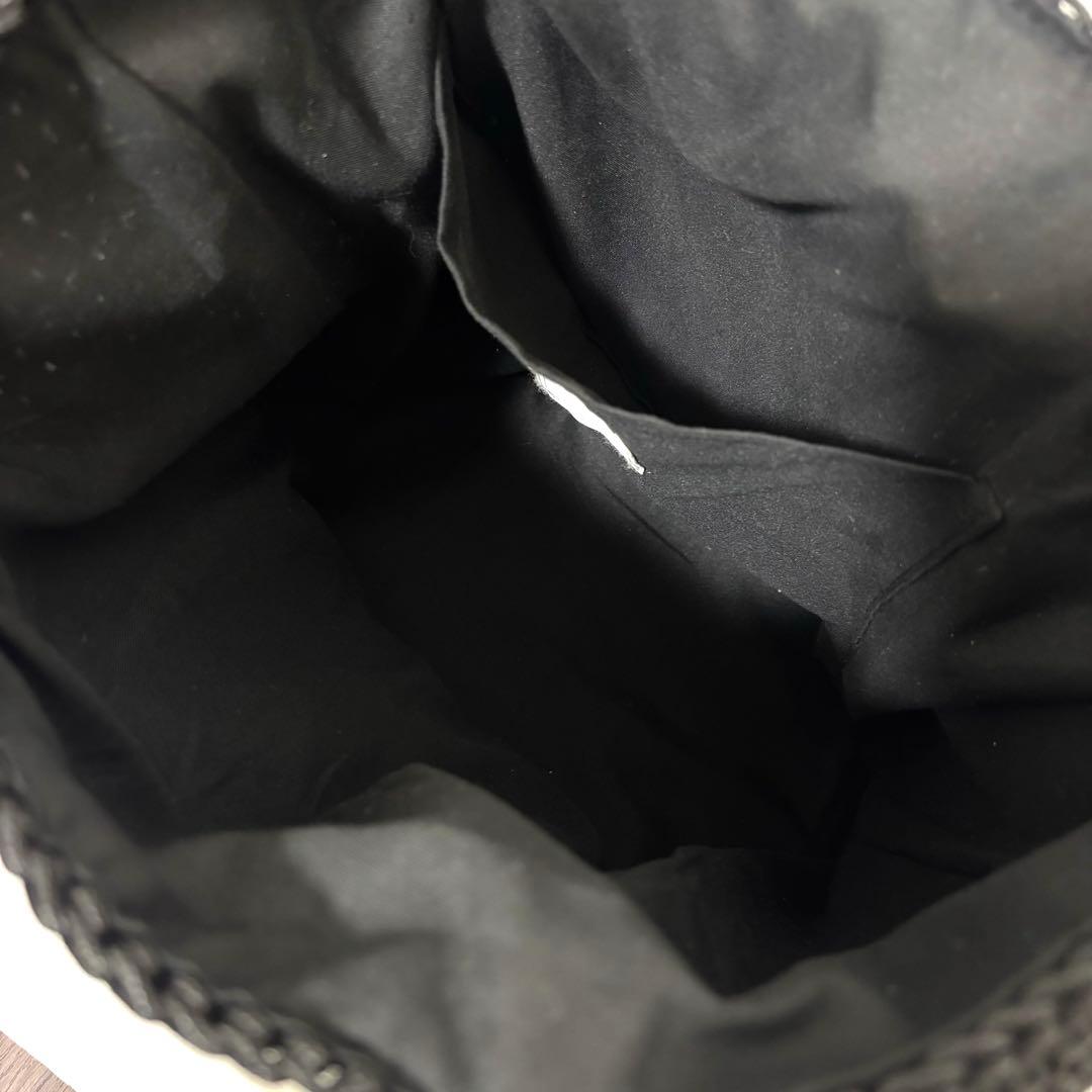 ラドロー コードバッグ プードル ブラック トートバッグ