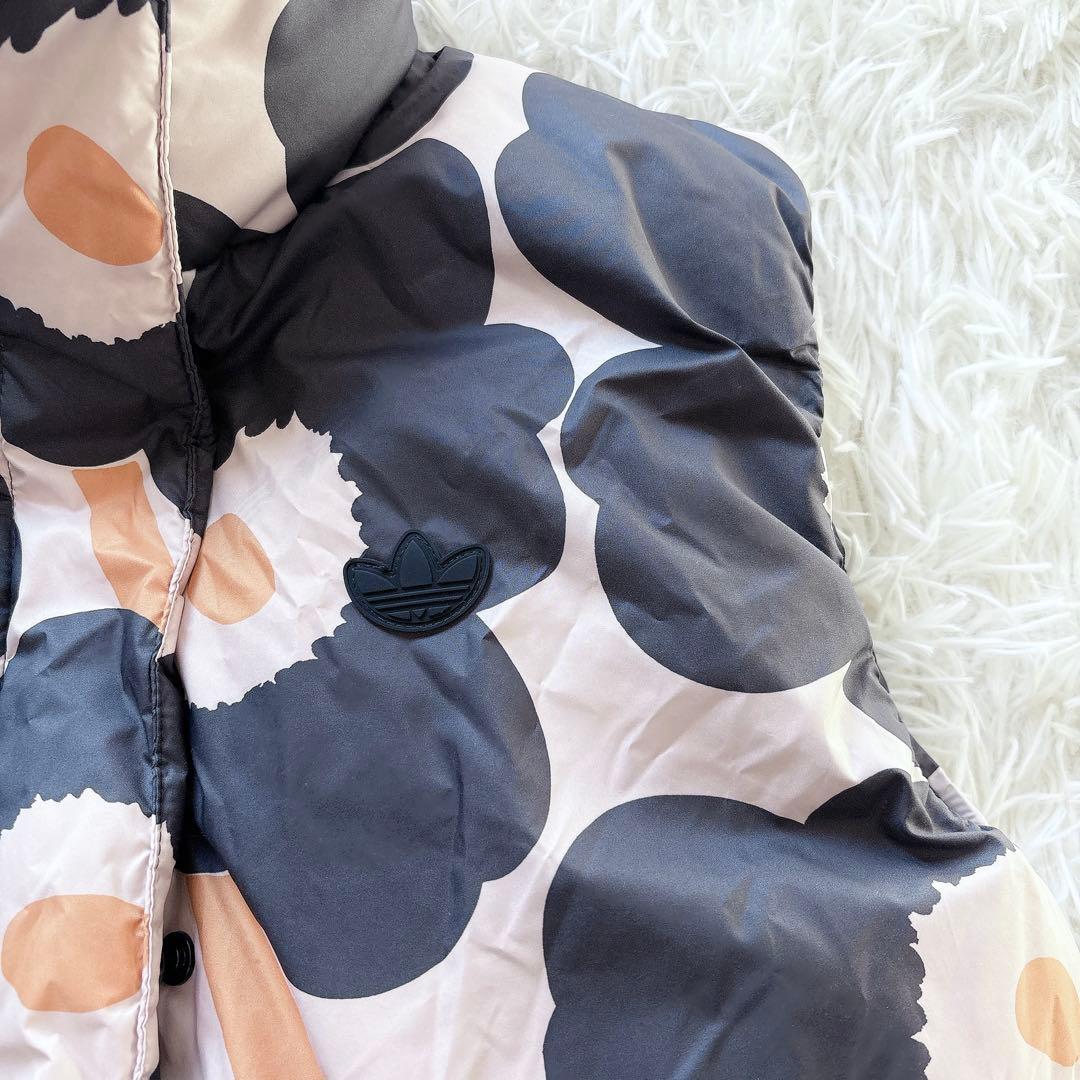 未使用級 アディダス×マリメッコ コラボ リバーシブル ジップダウンベスト XS