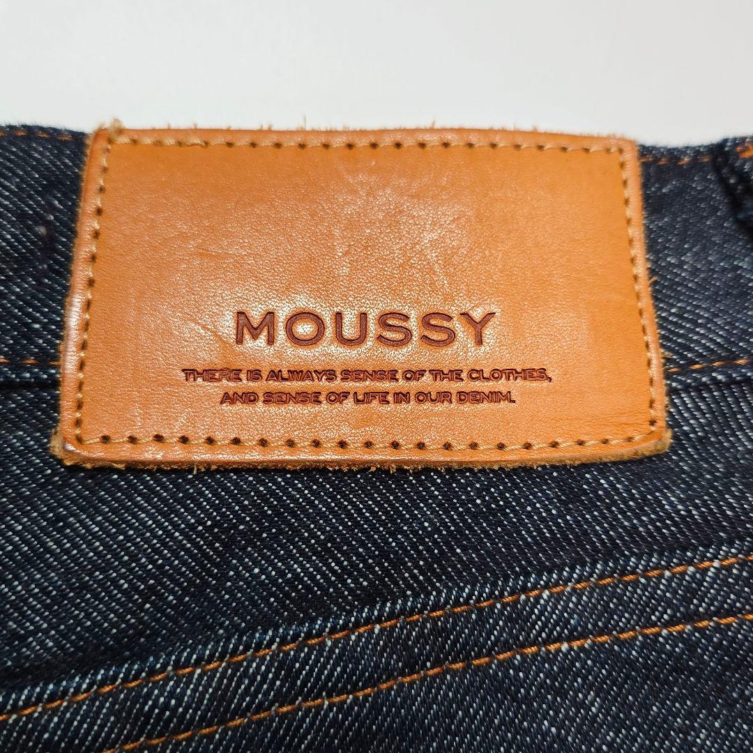 ​【日本製・美品】MOUSSY マウジー MVS FLARE 23インチ　濃紺